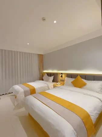 ANYUETINGQINGJUHOTEL Отели рядом с достопримечательностью «Yuquanguan Scenic Area»