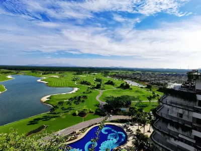 Forest City Golf Villa by Avery at Johor 【Home Party+Located in Golf Resort+Free Parking】 Các khách sạn gần Educity Sports Complex