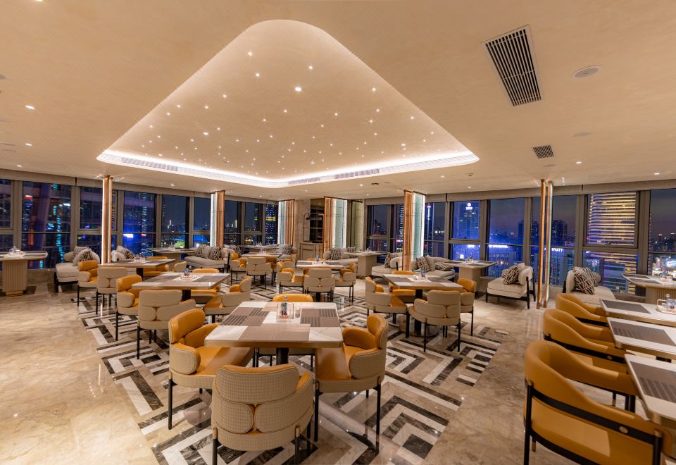 광저우 J 레지던스의 도심 전망