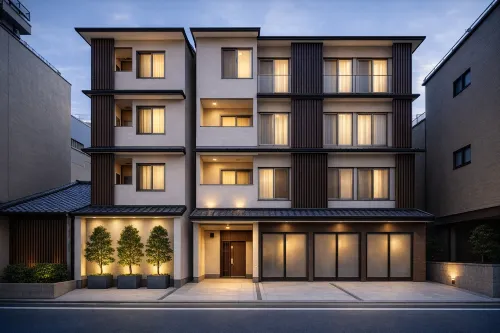 Ina House Kyoto Nijojo - Balkon