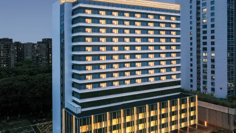 Suzhou Jinjihu East Modern Media Plaza Light Residence Hotel in 쑤저우