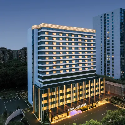 Suzhou Jinjihu East Modern Media Plaza Light Residence Hotel Hotel dekat Taman Fangzhou