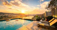 FUNGEE Hotel (Wanzhou Wanda Plaza, Chongqing) - สระว่ายน้ำบนดาดฟ้า