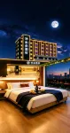 Poyang · Mido Cinema Design Style Designer Audio-Visual Hotel (Wenheli Food Street) - parking