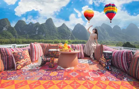 Li Shu Garden Homestay (Yangshuo 20 RMB Scenic Area Li Jiang Branch) Отели рядом с достопримечательностью «Li River Scenic Area»