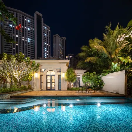 Wanning Riyuewan Shangyi Seaview Surf Apartment