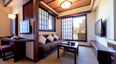 露天風呂付ツイン 京都 嵐山温泉 花伝抄（かでんしょう）の写真