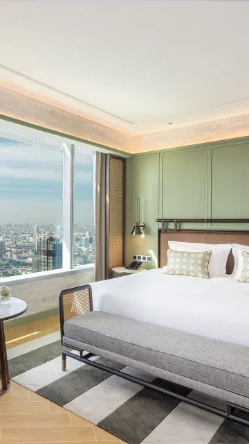 สวีทหนึ่งห้องนอนพรีเมี่ยม สิทธิ์เข้าใช้บริการเลานจ์