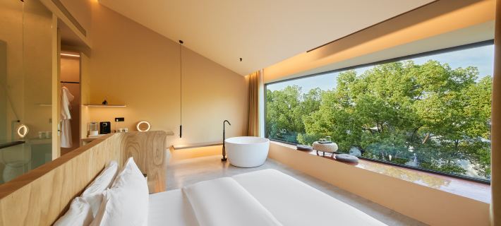 WOPAI Designer Hotel (Suzhou Guanqian Street Yangyuxiang Subway Station Branch) Hotel a Suzhou