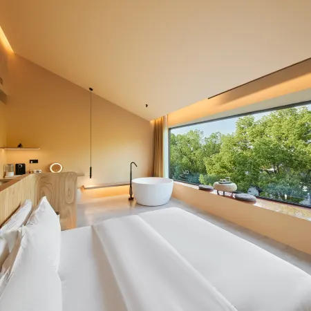 WOPAI Designer Hotel (Suzhou Guanqian Street Yangyuxiang Subway Station Branch)