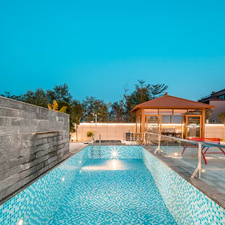 Fogangle Valley Phoenix Hot Spring Slide Pool Villa