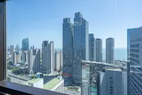 Grand Hyatt Hotel Apartments (Qingdao Wusi Square Wanda Plaza Branch) - Mountain view