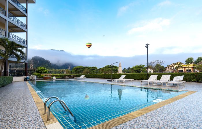 Vang Vieng Lisha the Grand Riverside Hotel--Nam Khan River Views from Your Balcony