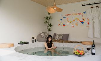 Anjiyun Shangzhuhai neighbor Li's parent-child vacation back to the beautiful house