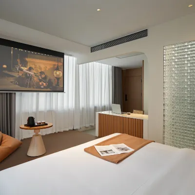 Guangzhou Yumu Curie Hotel (Panyu Aeon Mall) 花の妖精のRVキャンプ場周辺のホテル