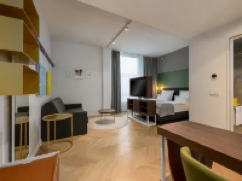 Flightgate Munich Airport Hotel, a member of Radisson Individuals ハンベルクモースのホテル