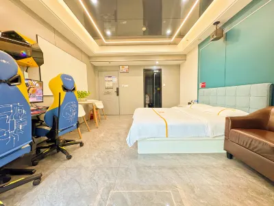 ai mi dian jing Hoteller i Caidian District