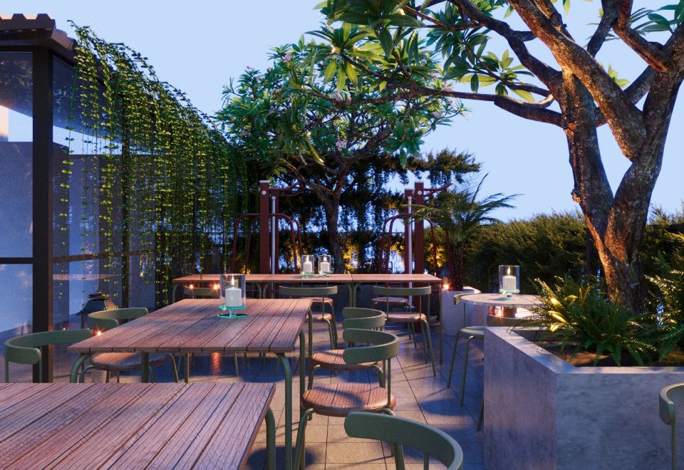 떠이호 숙소 메종 나 부티크 아파트