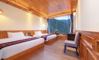 Tanba Danba Cangyungu Mountain House 2-Star Hotel lobby