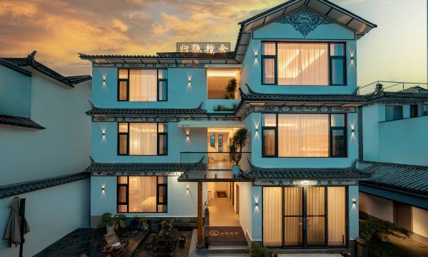 Guiyin Tangshe ・ Dual View | Panoramic Vacation Apartment (Dali Erhai Cai Village Wharf)
