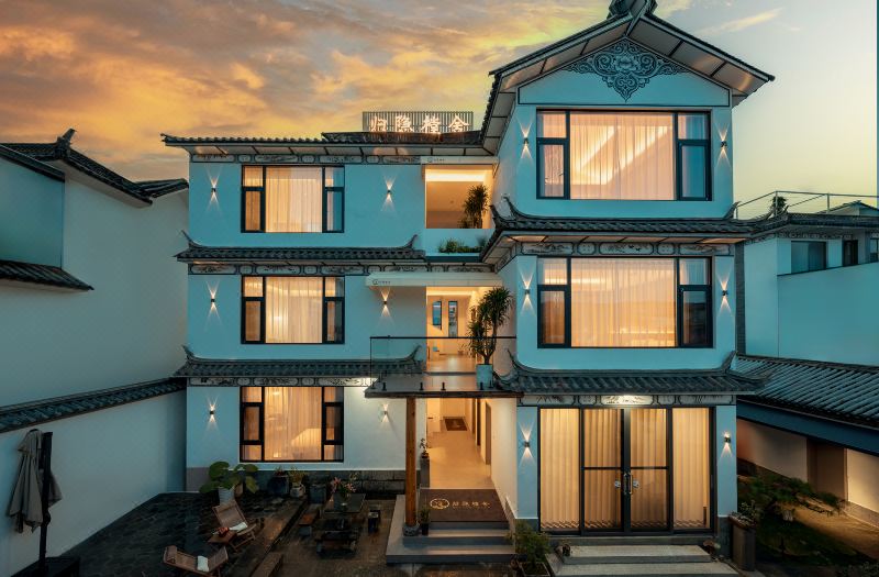 Guiyin Tangshe ・ Dual View | Panoramic Vacation Apartment (Dali Erhai Cai Village Wharf)