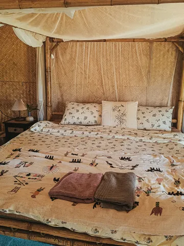 รูปภาพของYidan’s Farm Upstairs bamboo room great view