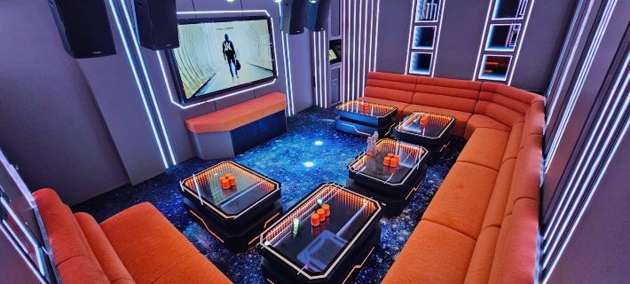 JPP l Luxury Private KTV Room,Swimming Pool Automatic Mahjong Machine Switch BBQ Slps 26 2min Austin 테브라우 호텔
