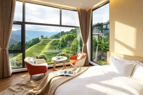 Longsheng Faraway Town Homestay (Longji Terraced Field No. 2 Viewing Platform) - مسبح