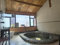 Water mill and homesickness hot - spring resort hotel - Hot Tub