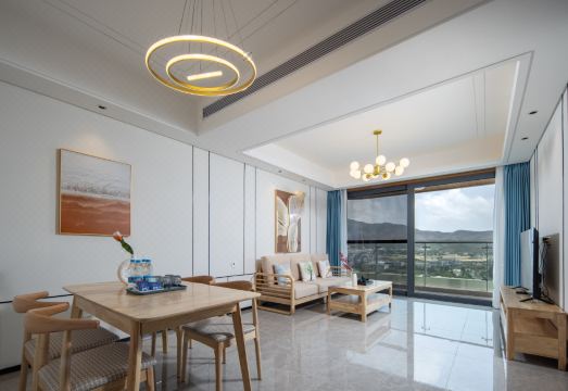 싼야 보하이 호텔 객실 전경