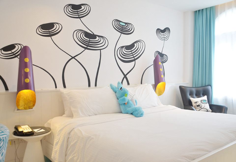 대쉬 리조트 아침 뷔페 장면