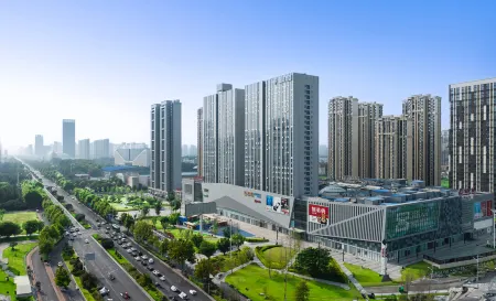 Yuhai Smart Hotel (Zhengzhou Gaoxin Wanda Plaza Zhenghonghui Branch) Отели рядом с достопримечательностью «Zhengzhou University of Light Industry (Shuiniuzhang)»