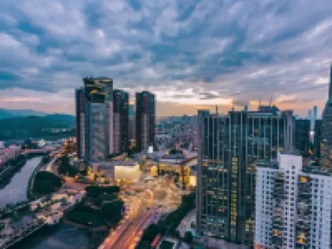 Aoki · Audiovisual | AESTHETICDESIGNER Light Luxury Residence (Shenzhen MixC Store) Hotels in Shenzhen