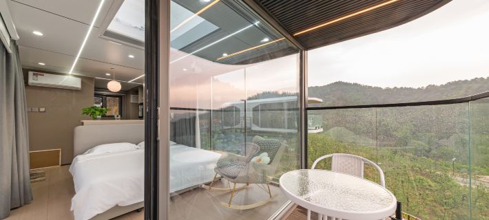 Chengde ai zai Cai yun ju shan gu mu Wu min su Hotel a Contea di Chengde