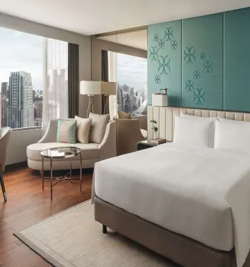 ห้องคลาสสิกเตียงคิงไซส์หนึ่งเตียง - ชั้นบน