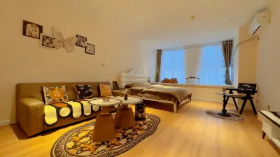 輕淺時光民宿 天福茗茶(物美柳口路店)附近的飯店