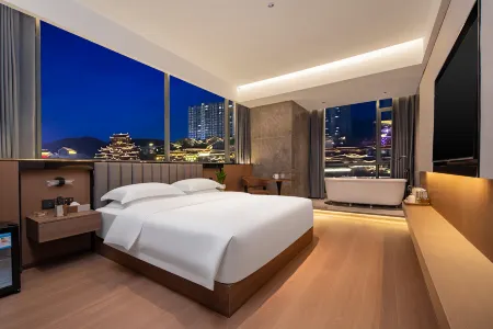 Jinhao Hotel (Xuanen Gongxiu Cruise Wenlan Bridge Branch) Отели рядом с достопримечательностью «Wenlan Bridge»