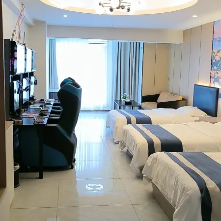September Movie Viewing E-sports Homestay (Haihu Wanda Plaza)
