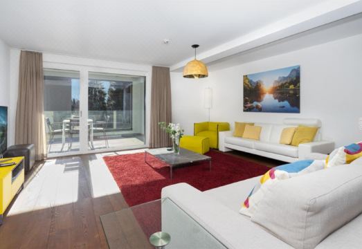 아파트먼트 주방 내부