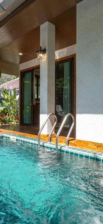 วิลล่าพร้อมสระว่ายน้ำส่วนตัว 1 ห้องนอน