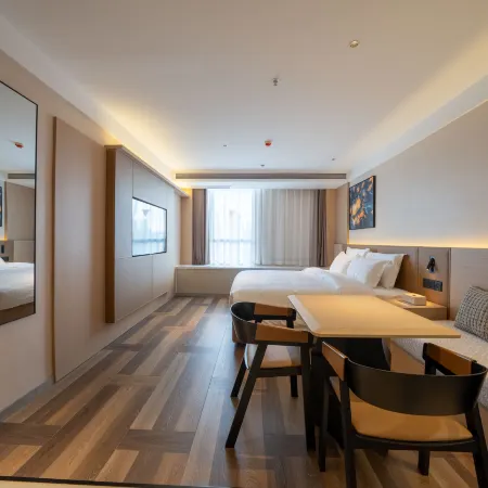 Meihao Lizhi Hotel (Tianjin Railway Station Shunchiqiao Subway Station) Отели в г. Тяньцзинь