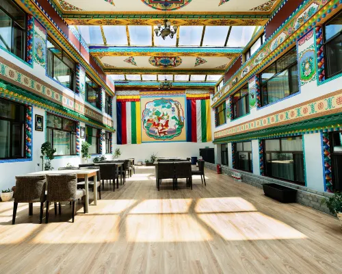 Zongqu Tibetan Inn Öffentliche Flächen Photos