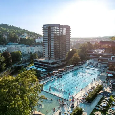 Hotel Thermal Hotels near Museum of Glass MOSER