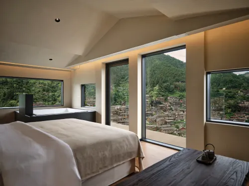 Anyu · Shanye Panorama Boutique Stay (Dongyin Viewing Platform) - parcheggio