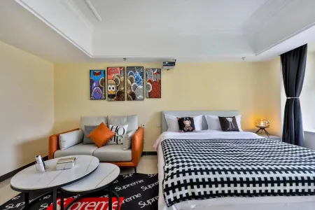 Qingzhu Aishe Collection Hotel (Fushun Shuncheng Wanda) Отели рядом со станцией Станция Фушунь