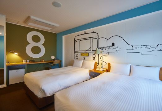 후지사와 숙소 비교 이미지