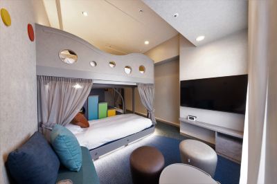 【バンクベッド】 スタンダードルーム 2~4名 ホテル京阪 ユニバーサル・タワーの写真