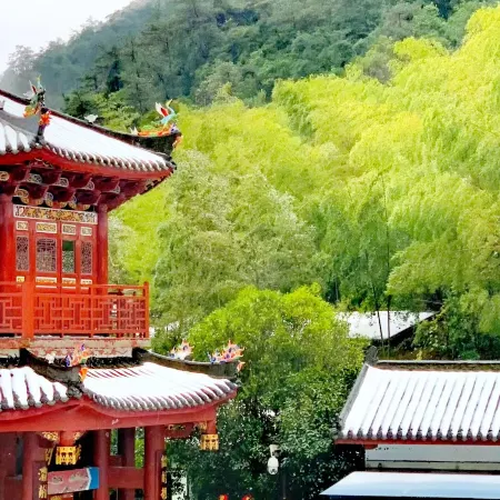 Gupo Mountain Third Sister Story Forest Hot Spring Travel Healing Resort Hotel