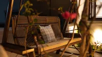 According to the sea pick up light | luxury in quality, cream tone log wind Art holiday villa Hotels in 