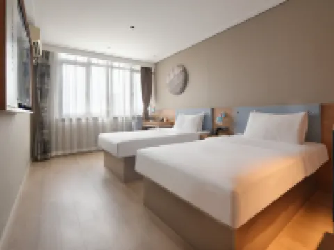 如家飯店·neo（蘇州金雞湖唐莊地鐵站店） 城北體育中心附近的飯店